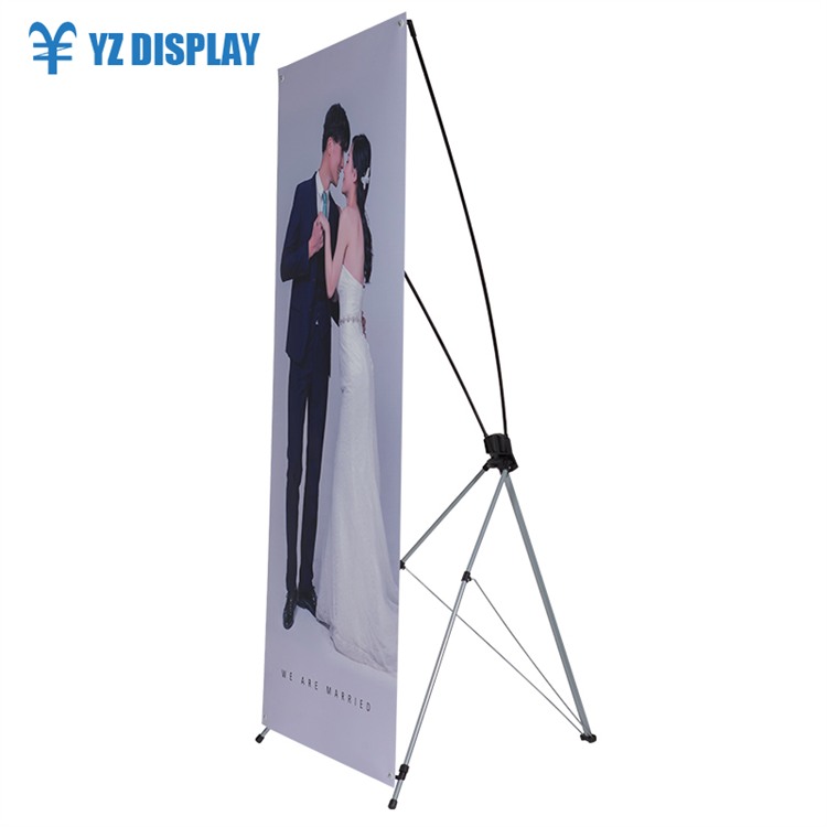 Heavy-duty Korean X Banner Stand, W Type