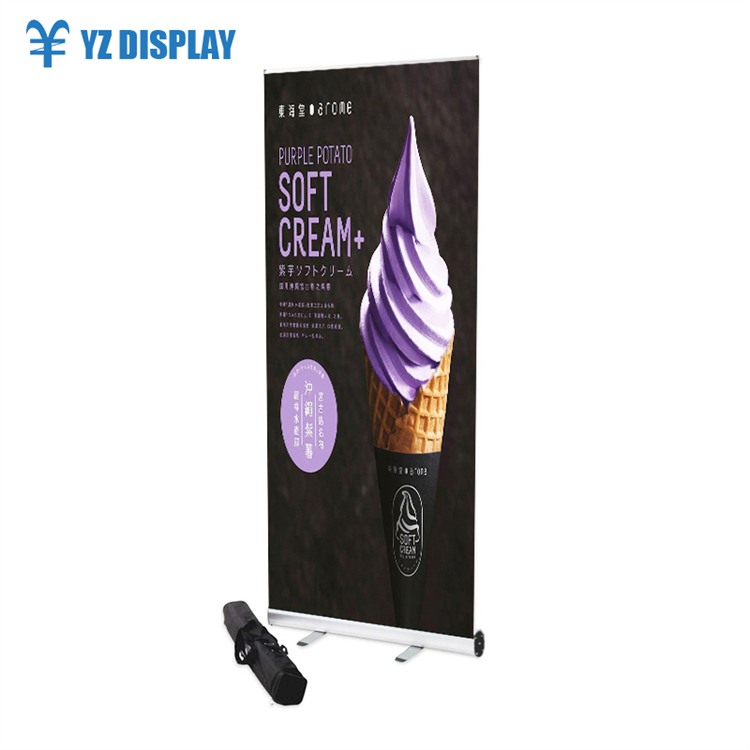 Deluxe Aluminium Roll Up Banner Stand
